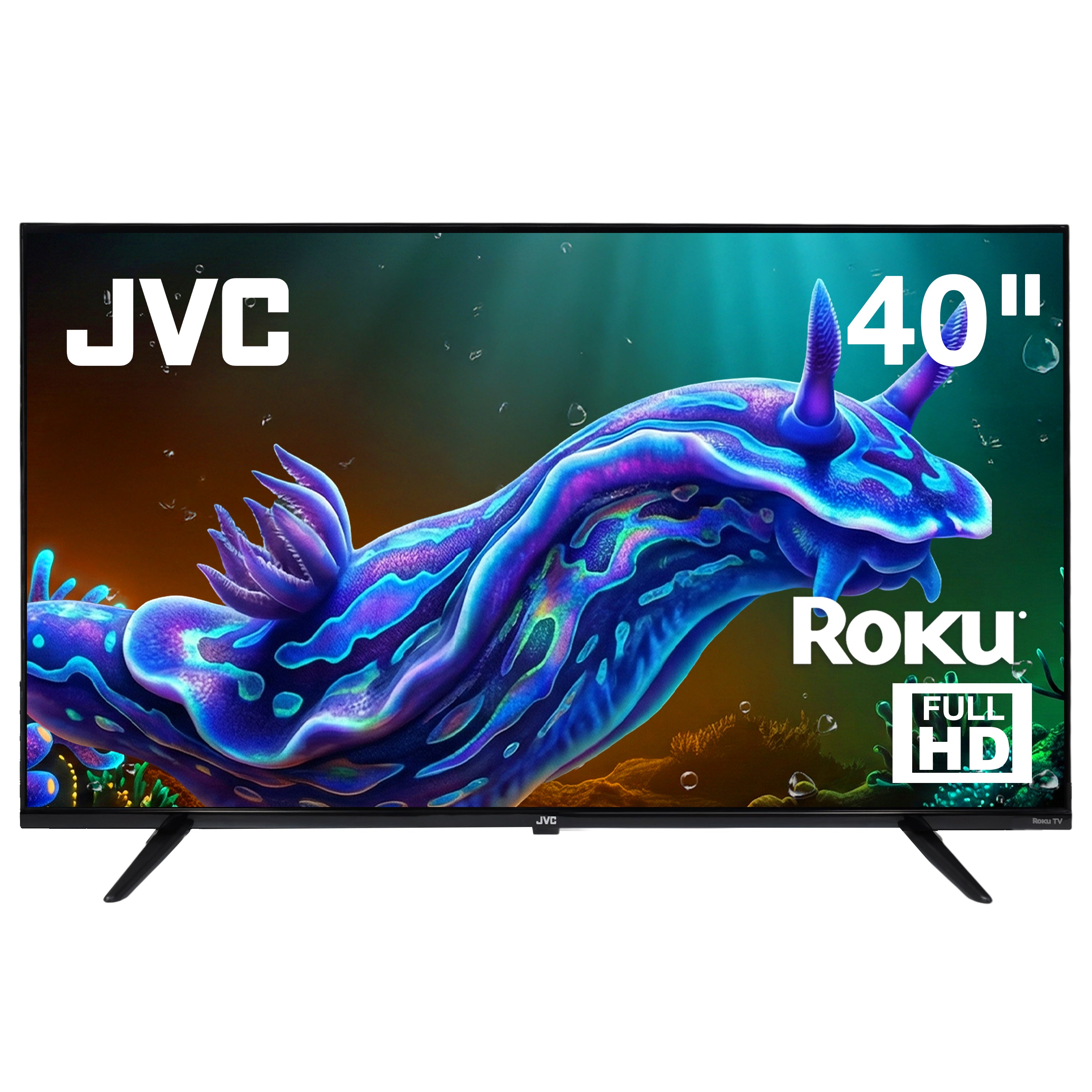 JVC Smart TV 40 pulgadas Full HD LED Roku TV WiFi 3 HDMI 1 USB AV Netflix YouTube Prime Video Modelo SI40FR (Copia)