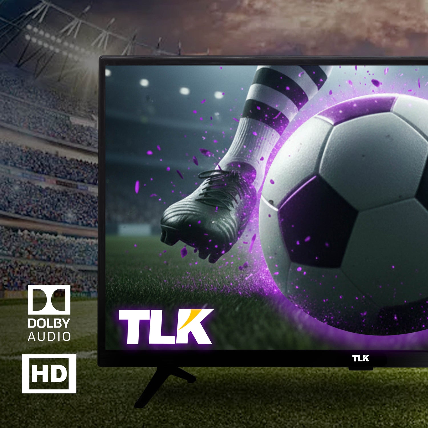 TLK Pantalla 32" Smart TV Roku | HDMI | Dolby Audio.