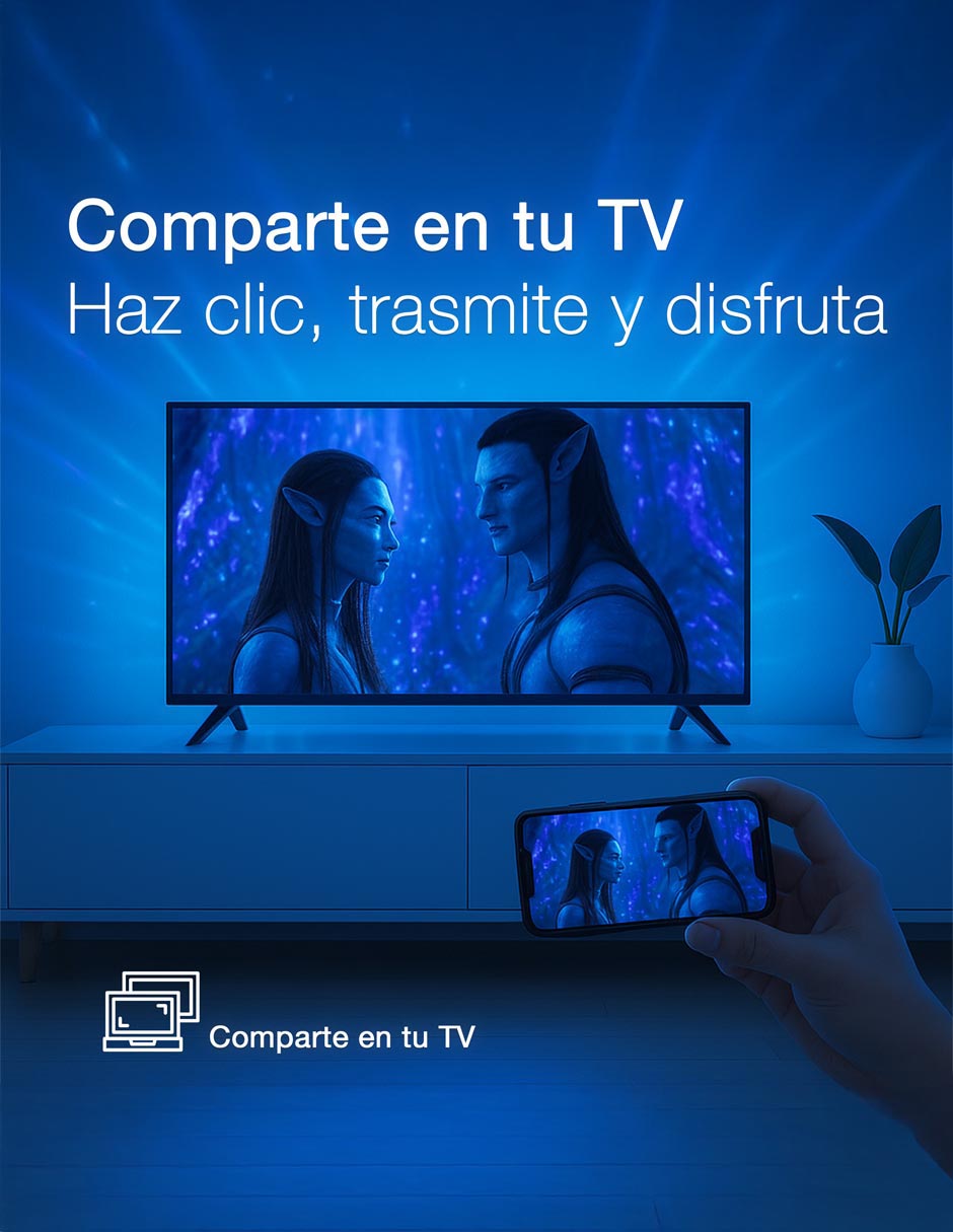 JVC  Smart TV 50 pulgadas| 4K UHD LED  Roku TV  Dolby Audio  WiFi  4 HDMI 1 USB AV  Netflix YouTube Prime Video  Modelo SI50UR