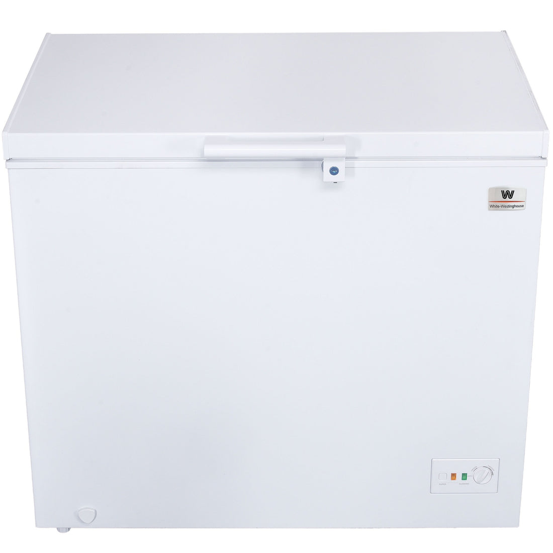 White Westinghouse Congelador 9 pies 251 litros Modelo WWCCF89251LHWSD Inverter control dual condensador interno canastilla puertas deslizables luz interior ruedas