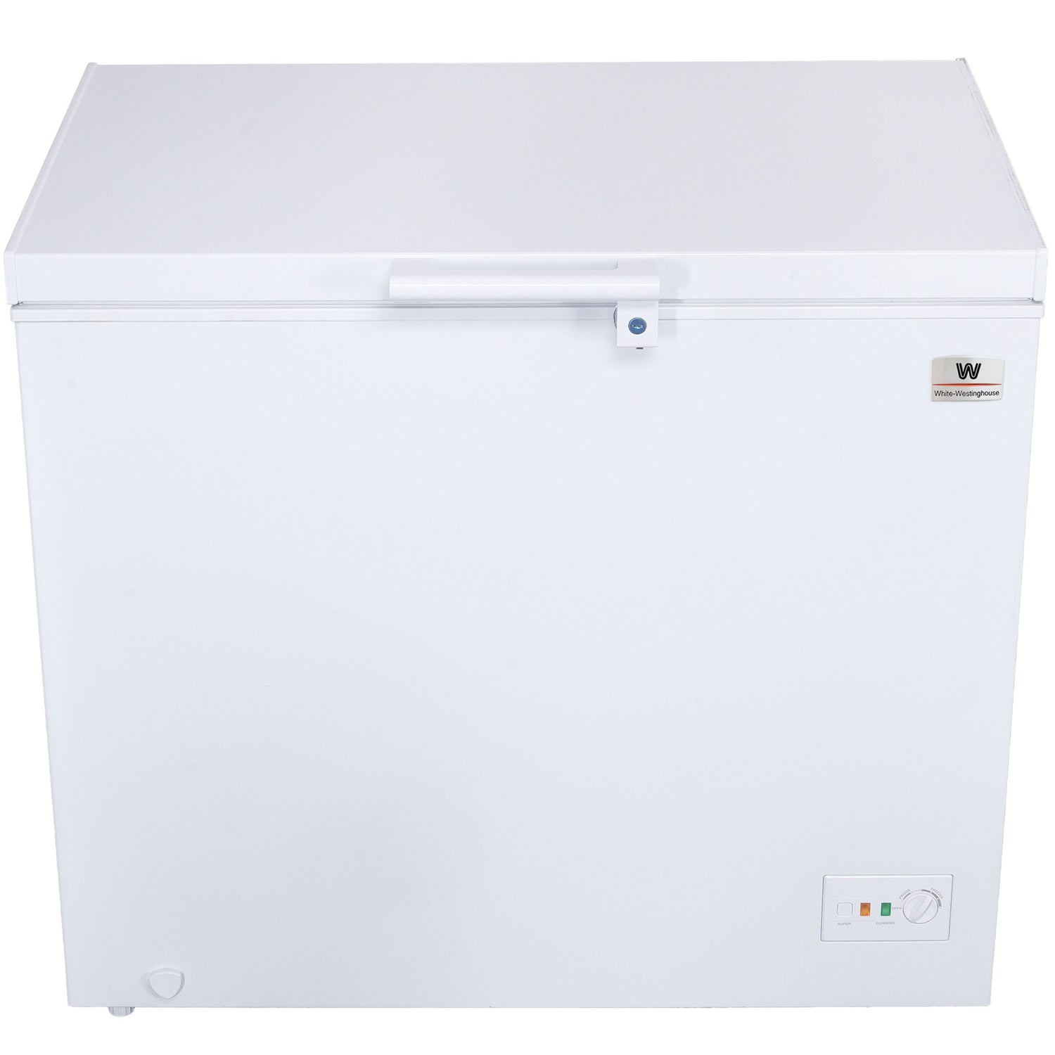 White Westinghouse Congelador 9 pies 251 litros Modelo WWCCF89251LHWSD Inverter control dual condensador interno canastilla puertas deslizables luz interior ruedas