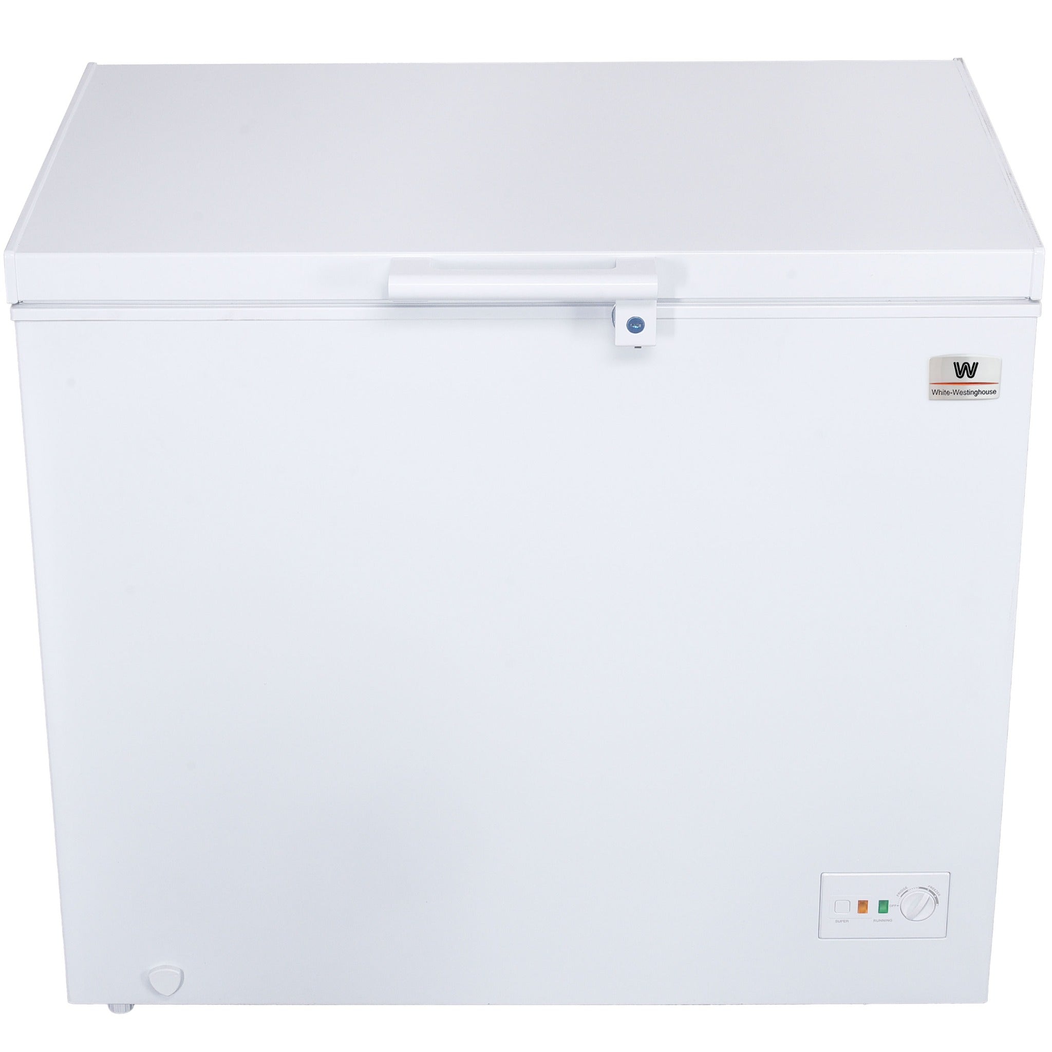 White Westinghouse Congelador 9 pies 251 litros Modelo WWCCF89251LHWSD Inverter control dual condensador interno canastilla puertas deslizables luz interior ruedas