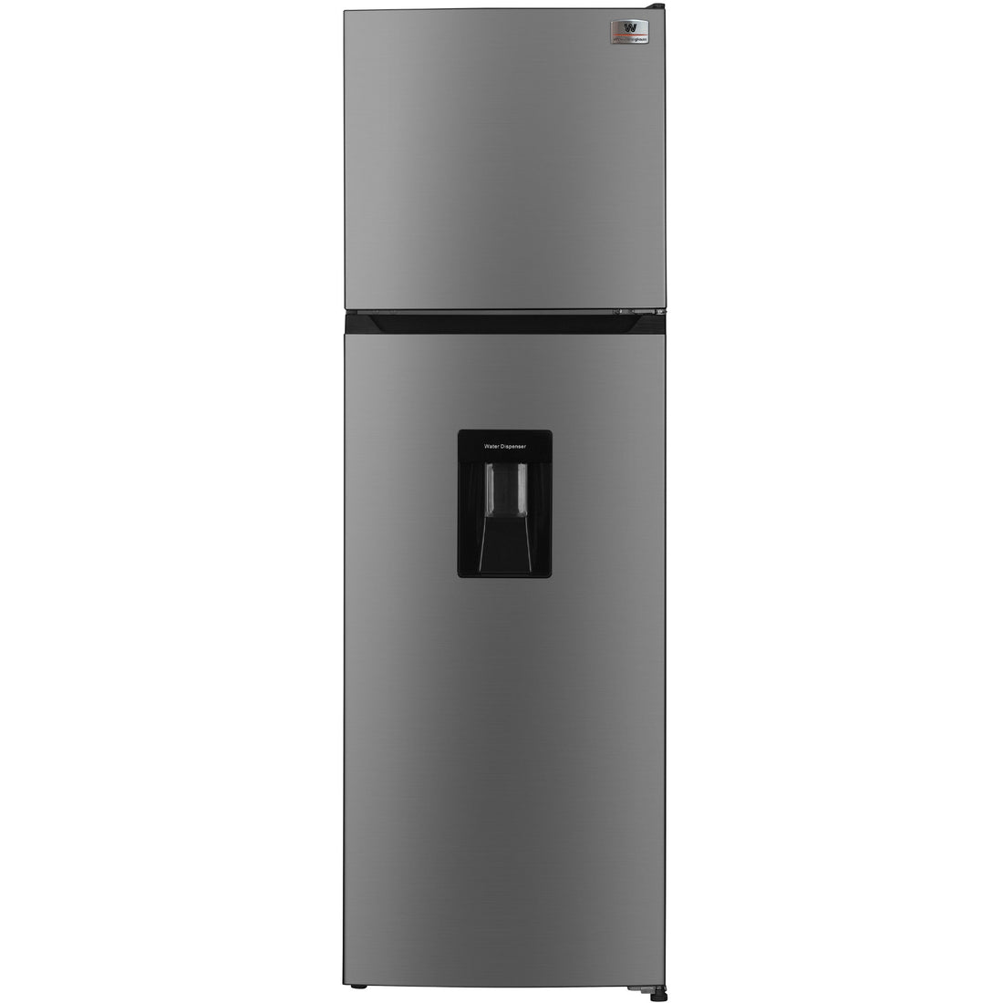 White Westinghouse Refrigerador 12 pies Top Mount 334 L Inverter automático 2 puertas con congelador control mecánico de temperatura despachador de agua puerta reversible luz interior