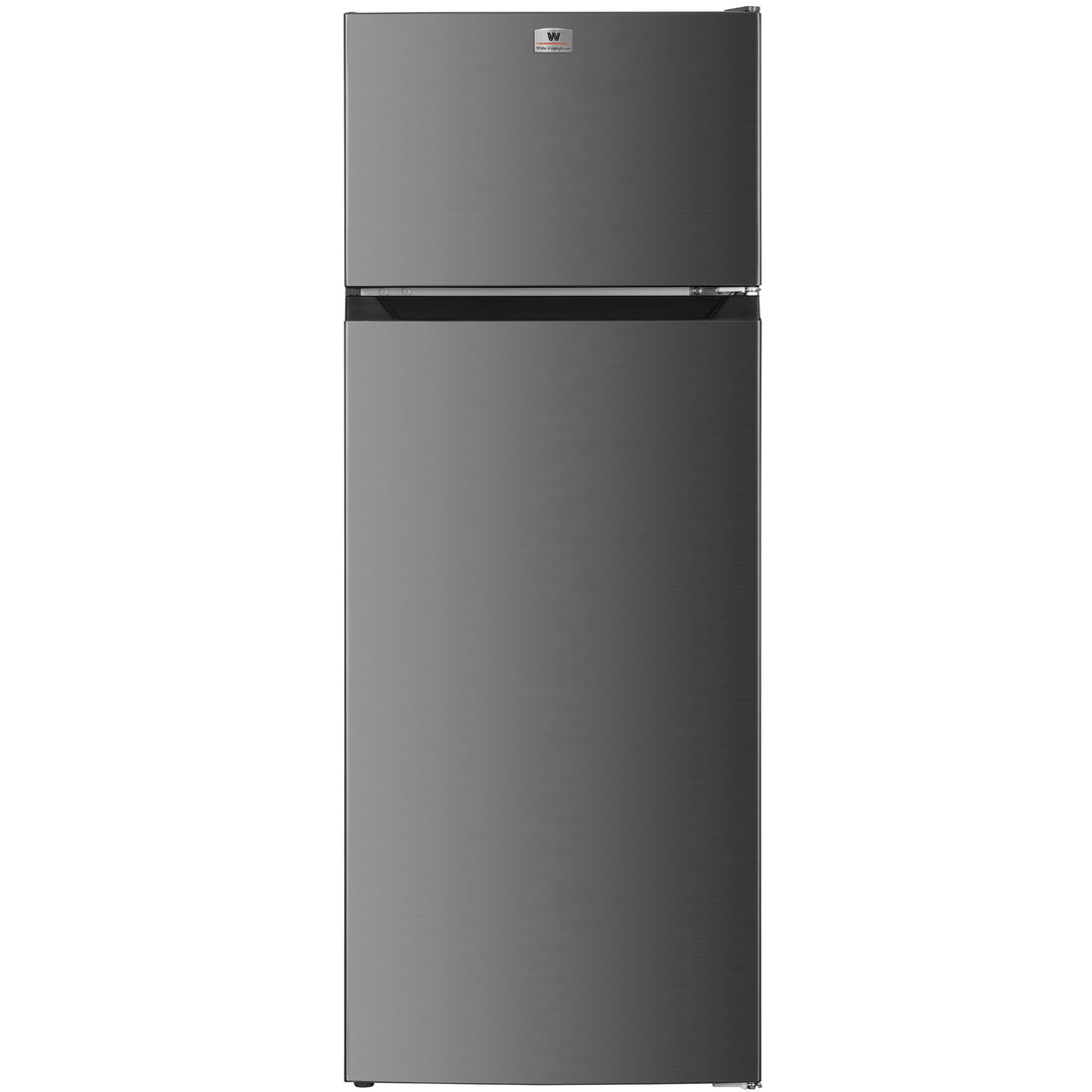 White Westinghouse Refrigerador 7.3 pies Top Mount 206 L 2 puertas control mecánico Defrost Energy Star condensador interno
