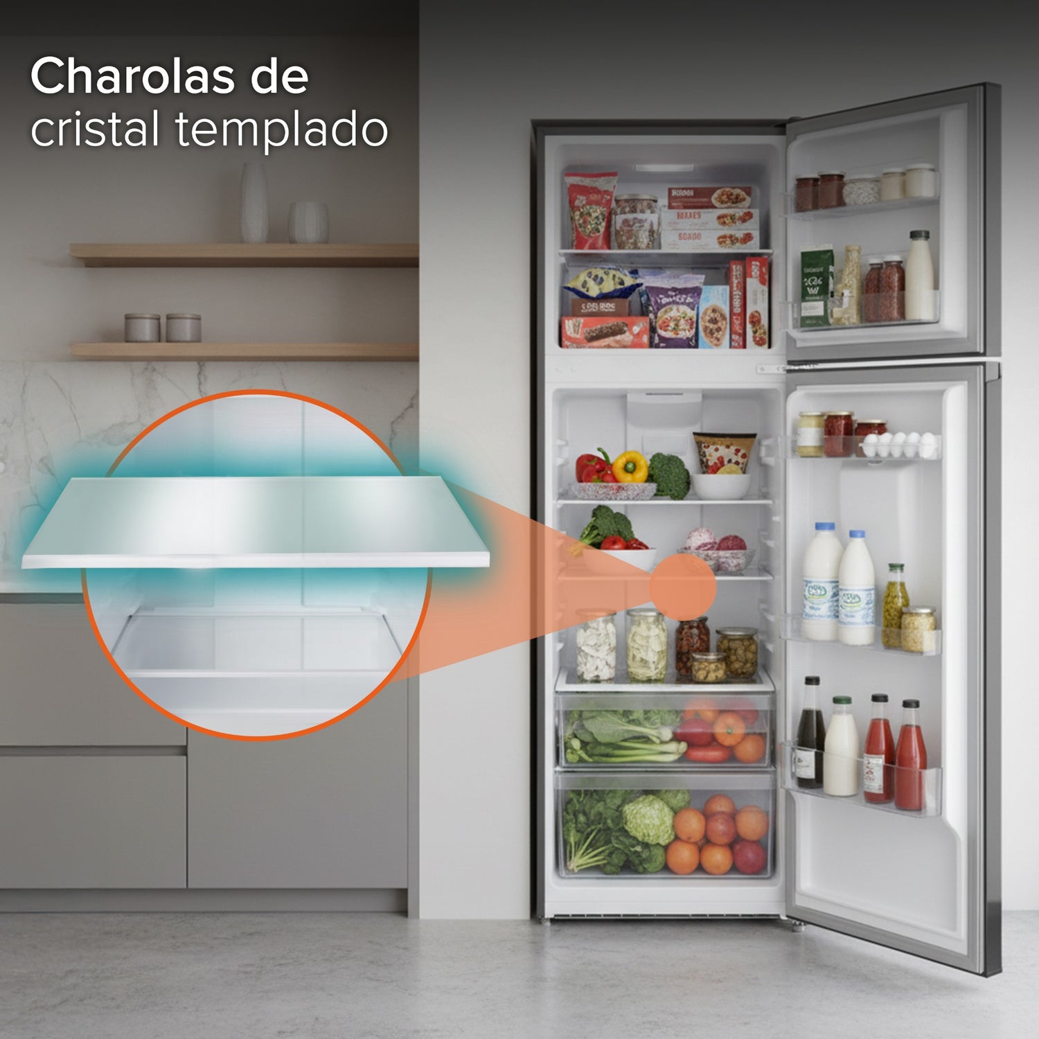 White Westinghouse Refrigerador 9 pies Top Mount 247 L Inverter automático 2 puertas con congelador control mecánico de temperatura despachador de agua puerta reversible luz interior